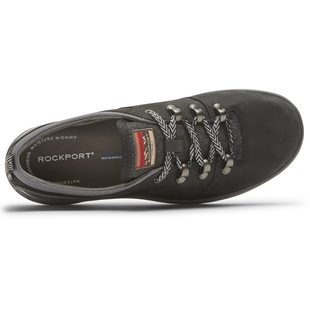 Rockport Joggesko Dame Svart - Freshexplore Tie - OBDL78561